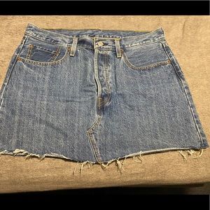 Levi Denim Mini Skirt
